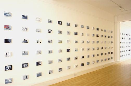 Hirschl Gallery, London --  installation of "Dream Paintings 2001"